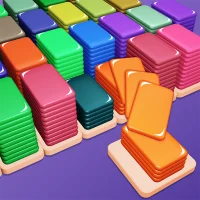 Shuffle Kings－card sort color